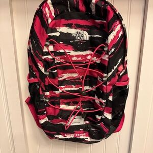 The North Face Happy Camper Backpack - Red and Black